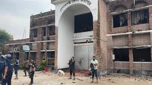 গোপালগঞ্জ জেলা কারাগারে হামলা ও ভাঙচুর